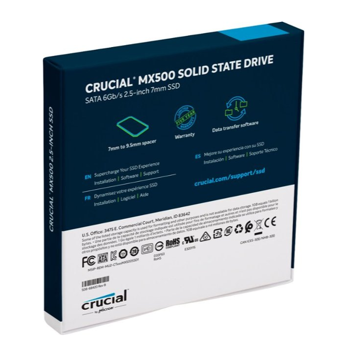 Crucial - MX500 500GB/1TB/2TB Internal SSD SATA